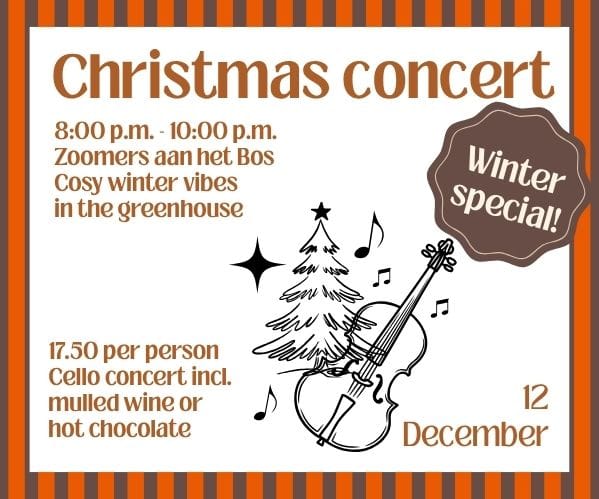 christmas concert flyer